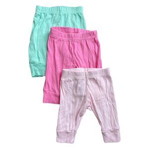 Simple Joys by Carter's Cotton Pants 3 Pack - 3 Months